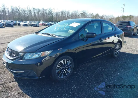 2015 Honda Civic Ex z USA, uszkodzony, nr VIN 19XFB2F83FE229429